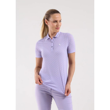 Polo Aunt Lilac Palms Femme