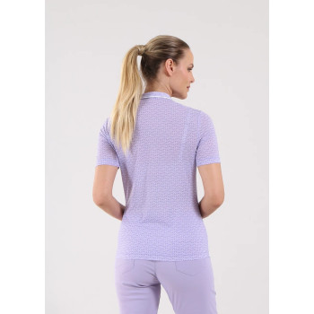 Polo Aunt Lilac Palms Femme