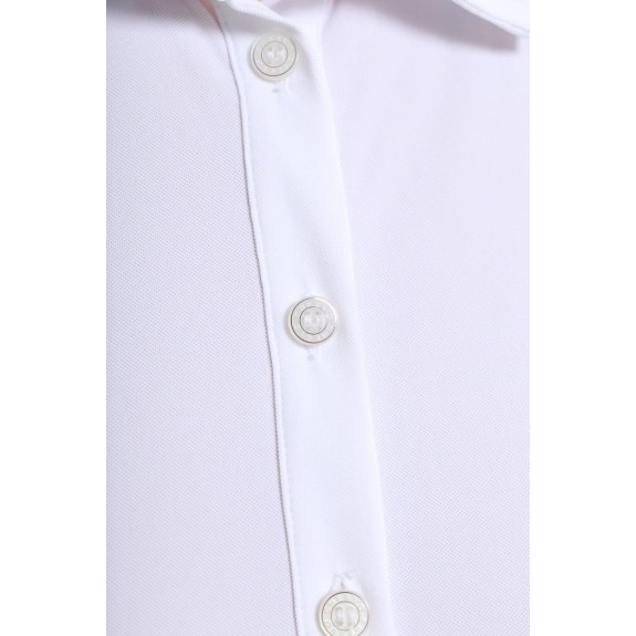 Polo sans manches Advice White Femme