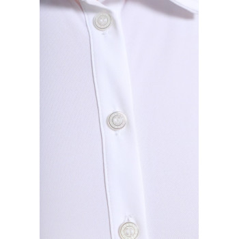 Polo sans manches Advice White Femme