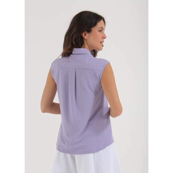 Polo sans manches Advice Misty Lilac Femme