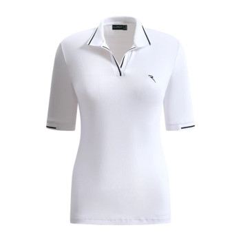 Polo Aiza White Femme