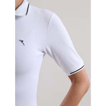 Polo Aiza White Femme
