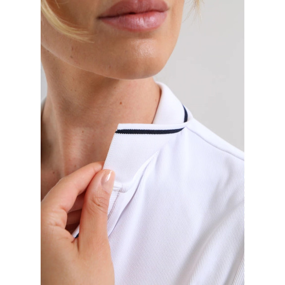 Polo Aiza White Femme