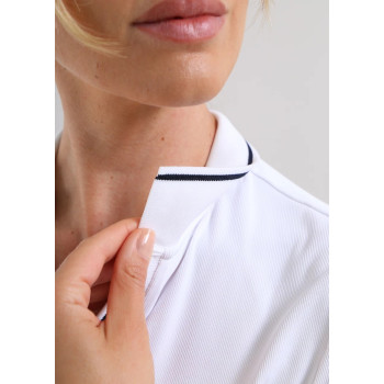 Polo Aiza White Femme