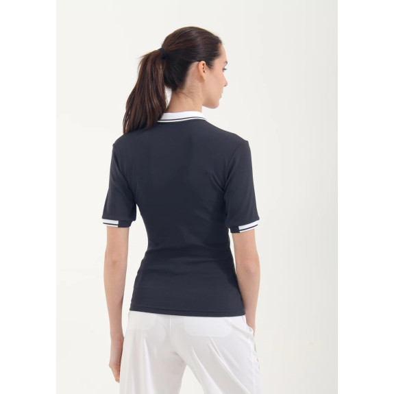Polo Aiza Navy Femme