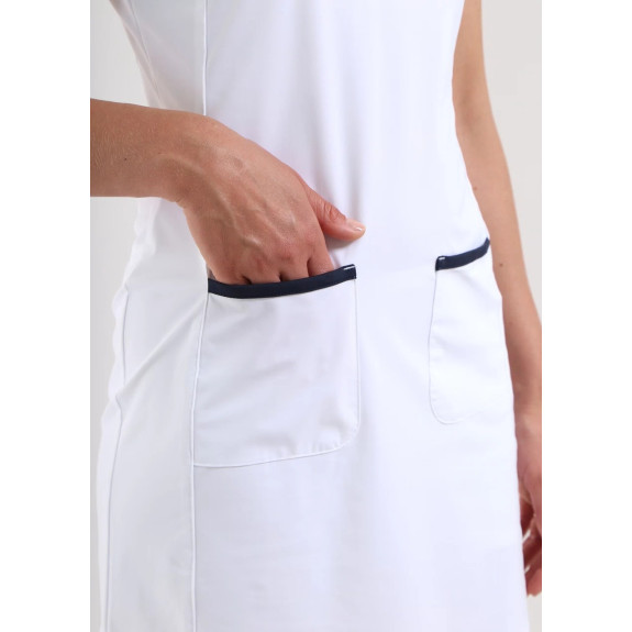 Robe Veste White Femme