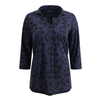 Polo manches 3/4 Ashanti Savage Blue Femme