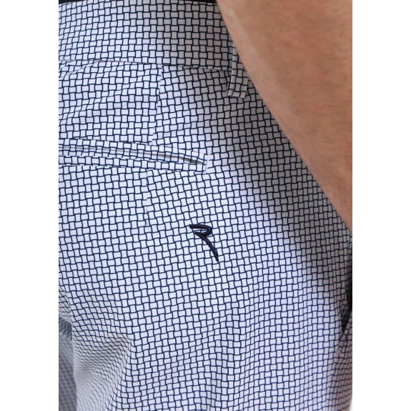 Pantalon Sahara White Navy Homme