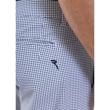 Pantalon Sahara White Navy Homme