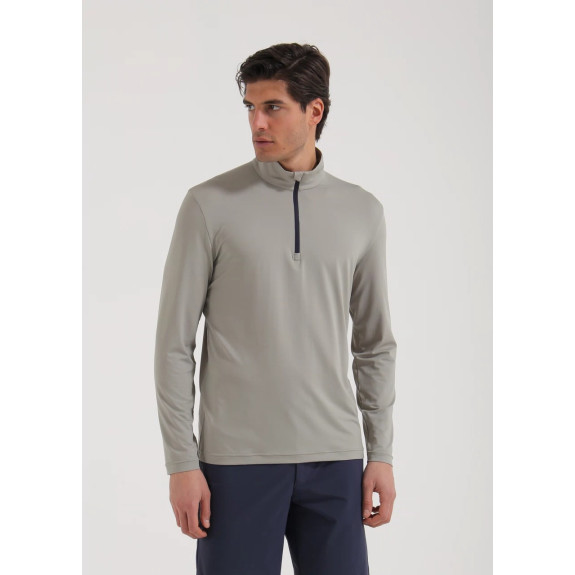 Pull Terry Olive Homme