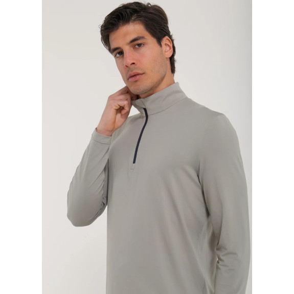 Pull Terry Olive Homme