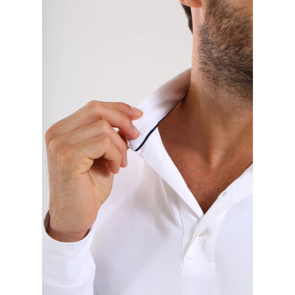 Polo Attiva White Homme