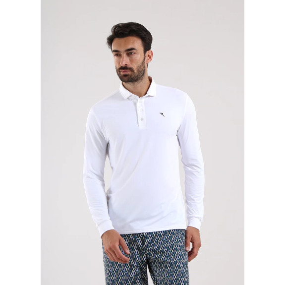 Polo Attiva White Homme