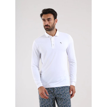 Polo Attiva White Homme