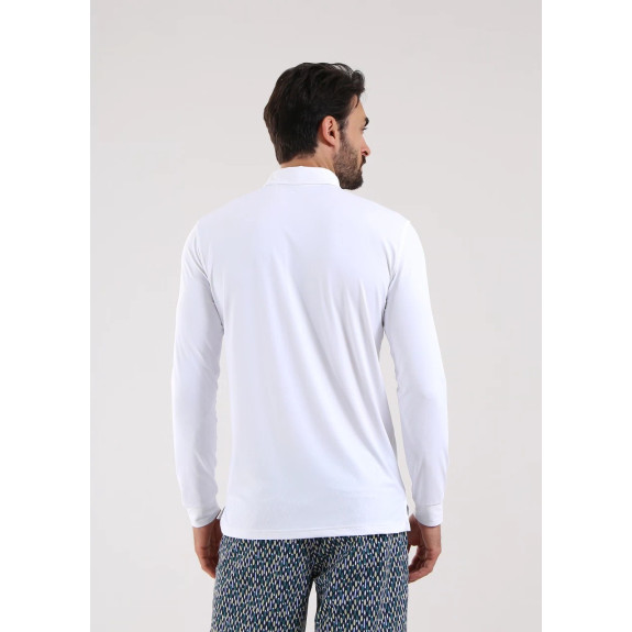 Polo Attiva White Homme