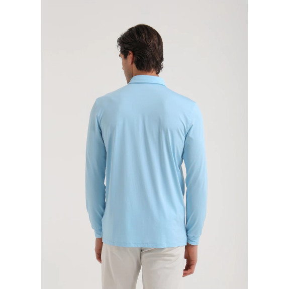 Polo Attiva Azure Homme