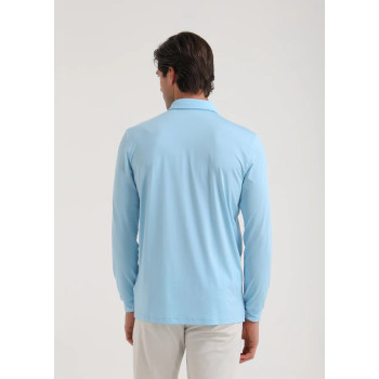 Polo Attiva Azure Homme
