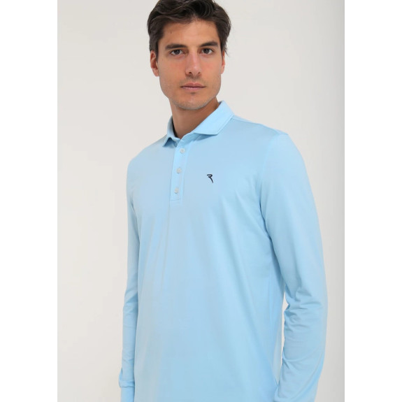 Polo Attiva Azure Homme