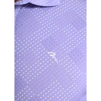 Polo Agree Lilac Microprint Homme