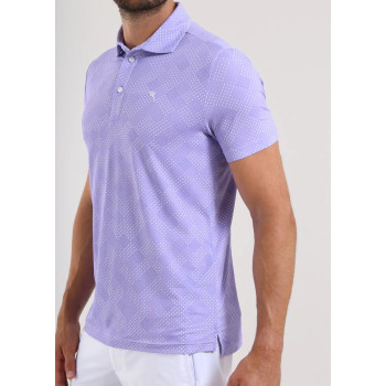 Polo Agree Lilac Microprint Homme