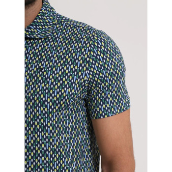 Polo Agree Surfers Green Homme