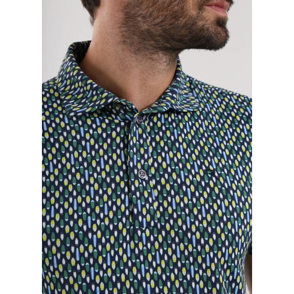 Polo Agree Surfers Green Homme