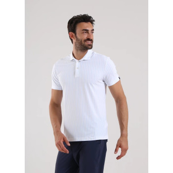 Polo Armas Azure Lilac Lines Homme