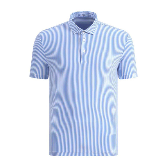 Polo Armas White Azure Lines Homme