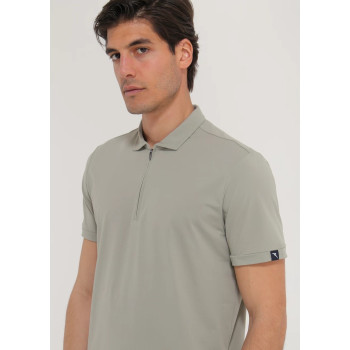 Polo Athos Olive Homme