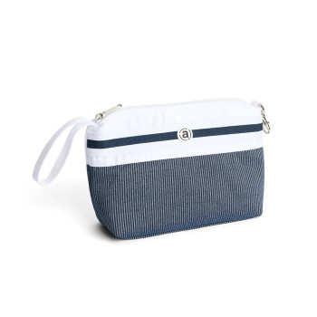 Pochette Bovey Navy Femme