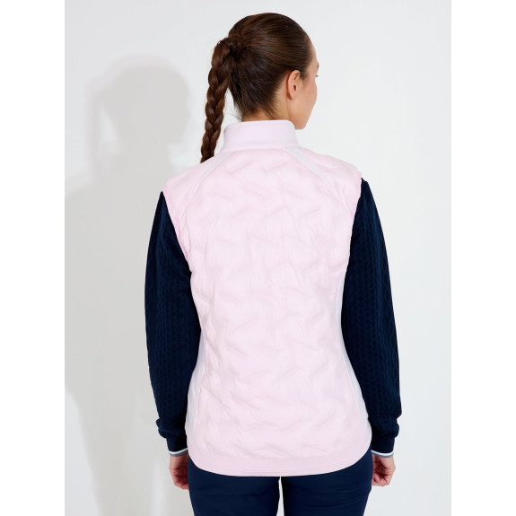 Veste Hybride Sans Manches Portrush Pink Femme