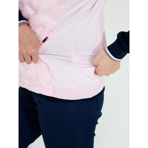 Veste Hybride Sans Manches Portrush Pink Femme
