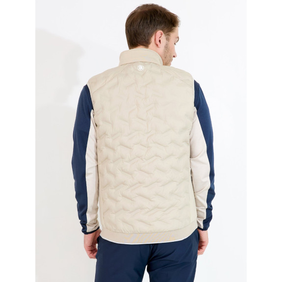 Veste Hybride Sans Manches Portrush Beige Homme