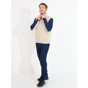 Veste Hybride Sans Manches Portrush Beige Homme