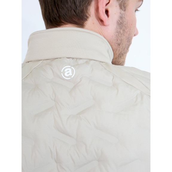 Veste Hybride Sans Manches Portrush Beige Homme