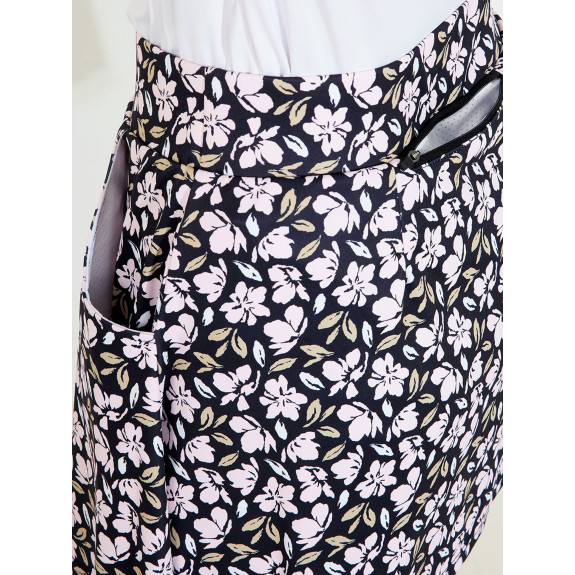 Jupe Victoria Black Flower Femme