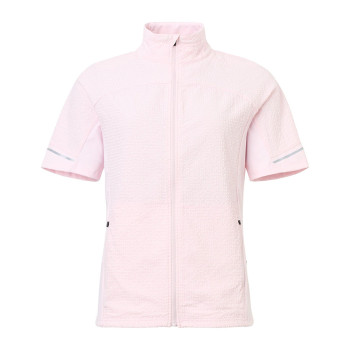 Veste Zip Manches courtes Wedge Pink Femme