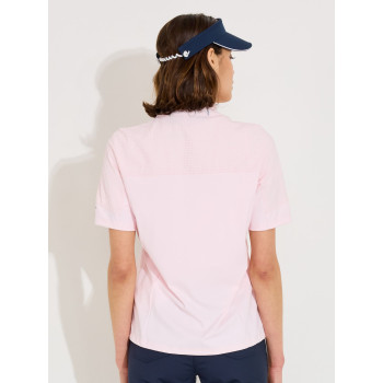 Veste Zip Manches courtes Wedge Pink Femme