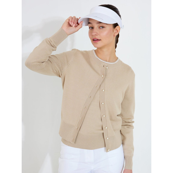 Cardigan Niblick Beige Femme
