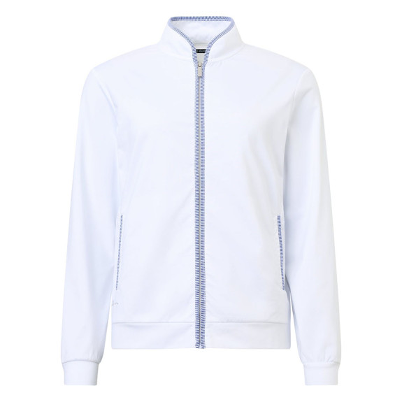 Midlayer Bovey White Blue Femme