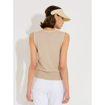 Gilet Niblick Beige Femme