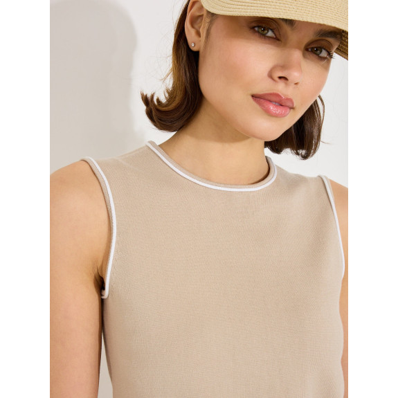 Gilet Niblick Beige Femme