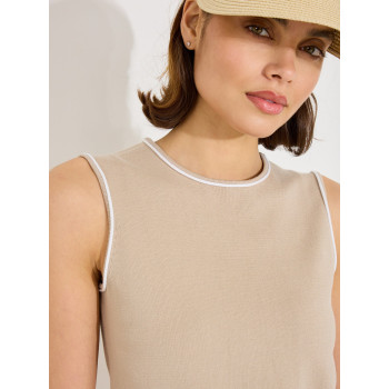 Gilet Niblick Beige Femme