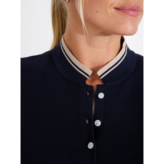 Polo Niblick Navy Femme