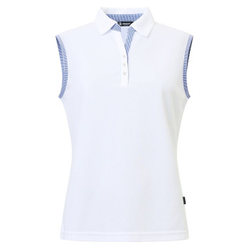 Polo Bovey White Blue Femme
