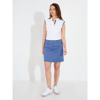 Polo Bovey White Blue Femme