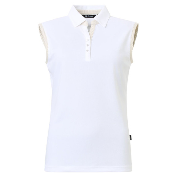 Polo Bovey White Femme