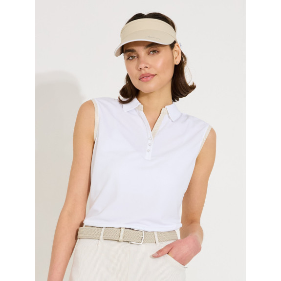 Polo Bovey White Femme