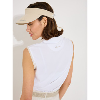 Polo Bovey White Femme